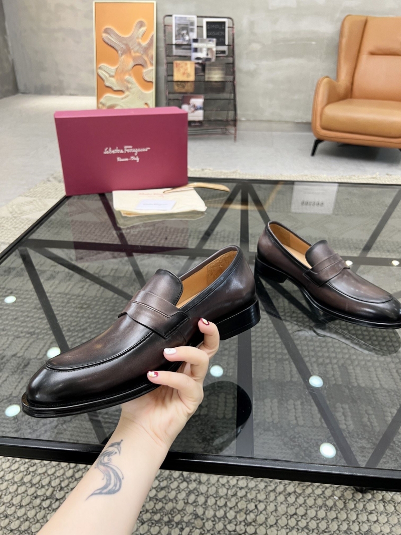 Ferragamo Leather Shoes